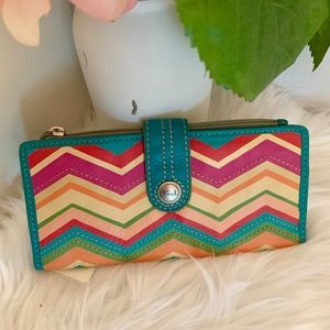 Fossil Wallet Multi-Color